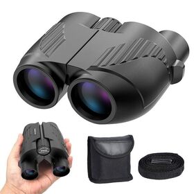 Jumelles Compactes 10x25 - Vision Nocturne, Léger 260g - Pour Observation Oiseaux, Chasse, Voyage