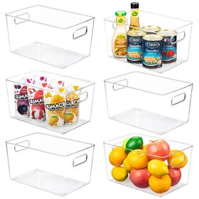 8PCS 18 Gallon Plastic Storage Containers Tote Box Storage Bin Set Shoe Box  Storage Home Organizers Storage - AliExpress