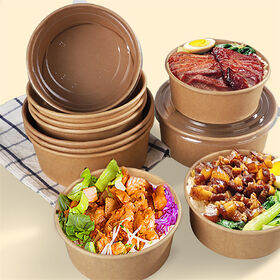 Buy Wholesale Vietnam Disposable Plastic Bowls With Dom Lid 600ml