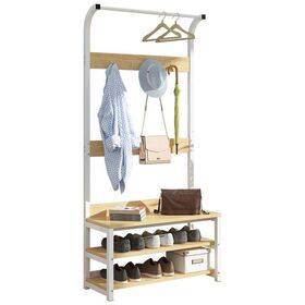 10 Tier Shoe Rack for 27-30 Pairs Stackable Shelf Standing Clost Cabinet  Storage