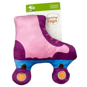 Plüschtier Hersteller Günstige Stofftiere Quietschspielzeug Plüsch Schlittschuhe Spielzeug Rollschuh für Hunde