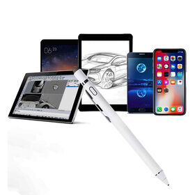 2 in 1 Smart Customized Logo Universal Touch Screen Pen for Tablets Phone
