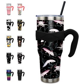 Source 2023 Simply Modern New Leak Proof Travel Sport Blank Tumbler  Stainless Steel 40oz Travel Tumbler with Handle and Straw on m.