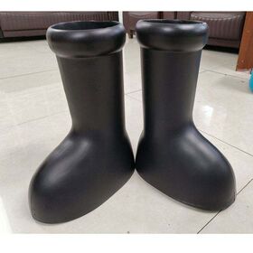 2023 Mschf Big Red Boot Man Rain Boots Waterproof Winter Astro Boy