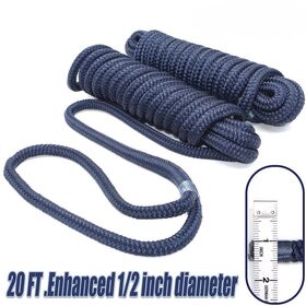 Norestar Braided Nylon Anchor Rope/Line with Thimble, Boat Rode