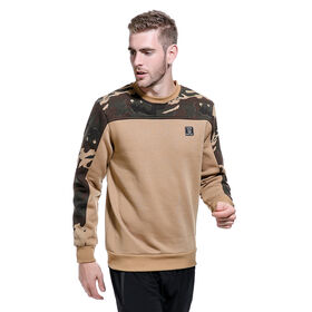 2023 OEM Popular Wholesale Sweatshirts Long Sleeve Color Matches Crew neck Sweatshirt For Men Sweatshirt