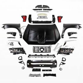 Car Body Kit for Prado Fj150 2010-2017 Upgrade 2018 Model Old to New Car  Accessories with Front and Rear Bumper with Grille, Hood, Headlights and  Taillights - China Car Accessories, Bumper