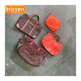 Hissen Branded Mix Ladies Bundle Used Leather Hand Bags Bales From