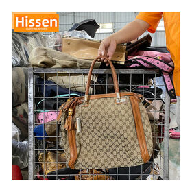 Hissen Branded Mix Ladies Bundle Used Leather Hand Bags Bales From