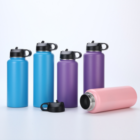 Handgrip Stainless steel thermos water bottle vacuum flask bottles 64oz 40oz 32oz