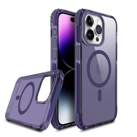 Funda magnética para iPhone 12 Pro Magsafe (púrpura claro)