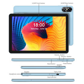 E10-W High Performance 8GB RAM (4GB + 4GB Speichererweiterung) 64GB ROM Octa Core 10,1 Zoll Tablet PC