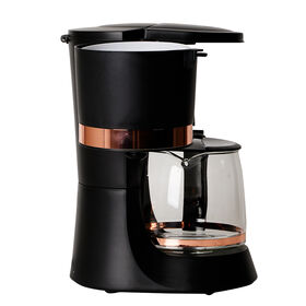 Cafetière à dosettes K-Cup à service unique, machine à café 2 en 1  compatible avec le sol et la capsule 