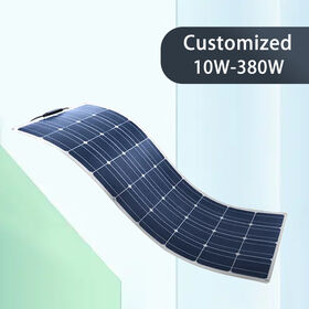 Paneles solares flexibles y doblables