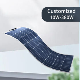 100w panel solar 200w 12v mono solar cell outdoor flexible solar panel kit  for light home lead acid battery