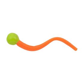 80pcs Ver de terre leurres de pêche souple silicone poisson vacillant