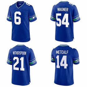 Men's Seattle Seahawks Kenneth Walker III Nike Royal Vapor F.U.S.E. Limited  Jersey