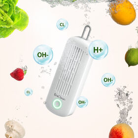 Household Ultrasonic Hydroxyl Fruit and Vegetable Washing Machine 9L  Kitchen Appliance Fruit & Vegetable Cleaner Ultrasonic