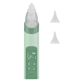 Baby Nasal Aspirator Electric Nose Suction for Newborns and Toddlers -  Automatic Booger Sucker for Infants - USB Charging Snot Mucus Remover with  2