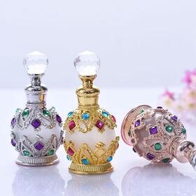 Buy Wholesale China High Capacity Crystal Creative Design Empty Cosmetic  Packaging 150ml Glass Perfume Bottle & Glass Perfume Bottle at USD 0.74