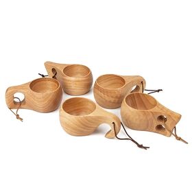 Wooden Big Belly Cups Handmade Natural Spruce Wood Cups – NILE VALLEY  INVESTMENTS LLC