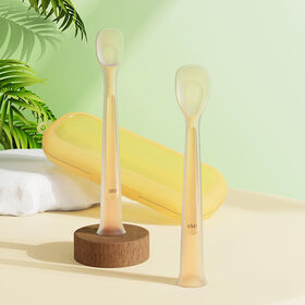 Silicone Fork & Spoon Set - Self Feeding Training Set – Yo Baby Wholesale