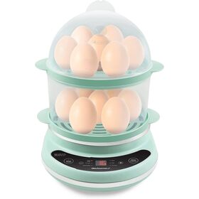 Compre Libre De Bpa Programable Presets Easy Cooker Food Steamer Poacher  Huevo Caldera y Hervidor De Huevos de China por 4 USD