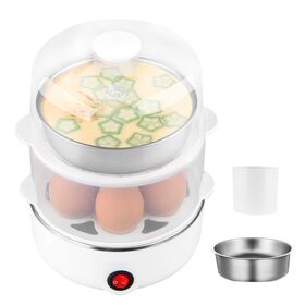 Buy Wholesale China Double Stack Auto Shut Off Rapid Electric Egg Cooker  Poacher Boiler & Egg Boiler at USD 3.48