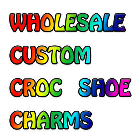 wholesale custom croc charms pvc anime