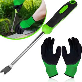 Factory outlet Hand Weeder Ergonomic Handle Stainless Steel Weed Puller Gardening Tool