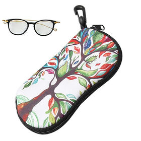 4 Pcs Glasses Case Soft, Eyeglass Case Soft Reading Glasses Case, Slim  Glasses Case Multicolor Portable Glasses Case