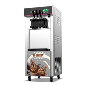 Countertop Soft Serve Ice Cream Maker Price With Three Flavors  Manufacturers China - Customized Products Brands - TAYCOOL