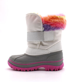 Bottes de Neige Bébé Chaudes 24 Bébé Chaussures Bottine Fourrure Hiver  Imperméables Bottes de Hiver Snow Bottes Bottes de Neige 25 Antidérapant  Doublées Enfants Bottes Winter Boots : : Mode