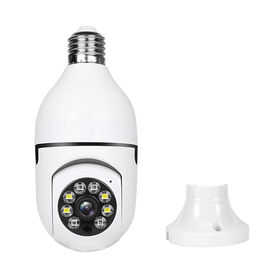 Caméra Ampoule Espion- 360° - Blanc