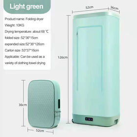 Mini vaporizador de ropa Plancha de vapor portátil para secadora de ropa  Limpiador de vapor para el hogar Hierro eléctrico Ropa (verde)