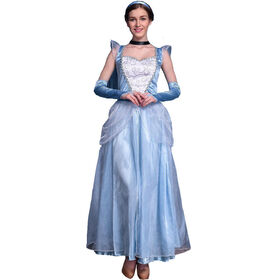 strapless open back dress Princess Tiana Dress Tiana Costume – CoserZ main image 0