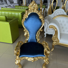 Wholesale King Throne Chairs Luxury Wedding Royal King Queen Chair - China  King Throne Chair, Cage Chair for Living