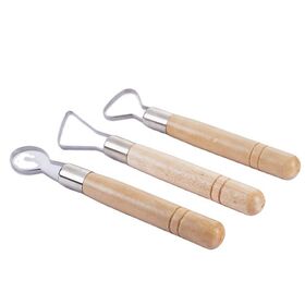 premium 8pcs pottery tools clay wood