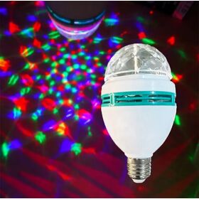 Party Disco LED Stage Magic Ball Lights RGB Rotate Lights Club Decor Night  Lamp