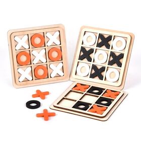 Tic Tac Toe (Bulk Pack of 24) 5x5 Foam Tic-Tac-Toe Mini Board