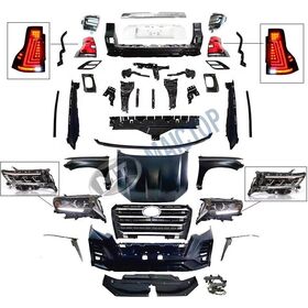 Car Body Kit for Prado Fj150 2010-2017 Upgrade 2018 Model Old to New Car  Accessories with Front and Rear Bumper with Grille, Hood, Headlights and  Taillights - China Car Accessories, Bumper