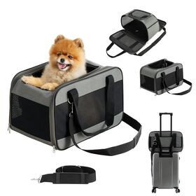 Buy Wholesale China Popular Expandable Cat Carrier Dog Carriers,airline  Approved Soft-sided Portable Pet Travel Washable Carrier & Pet Carrier at  USD 3.49