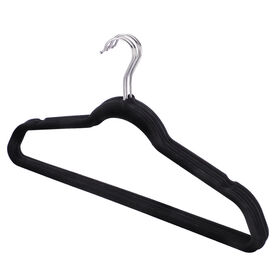 Buy Wholesale China Home Premium Velvet Hangers 50 Pack - Non-slip &  Durable Clothes Hangers - Black Hangers With 360 Degree Rotatable Hook -  Heavy Du & Hangers at USD 0.12