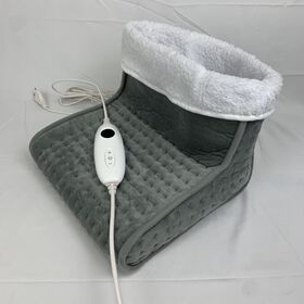 Heated Floor Mat For Foot, Wood Stripe Carbon Crystal Heating Pad, Electric Heated  Foot Warmers For Office, Home