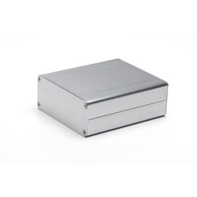 Kotak Instrumen Elektronik Aluminium Tipe Split, Mesin CNC Milling, Housing Komponen, Kotak Baterai Aman Logam