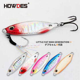 Luminous Fishing Lure Saltwater Slow Pitch Jig Lures - China Tuna Jigs and Slow  Jig Lure price