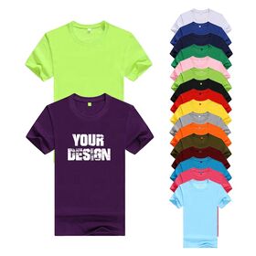 Wholesale Cheap Custom T-shirt Unisex Blank Tee High Quality Logo Men's T shirts Plus Size Men T-shirt