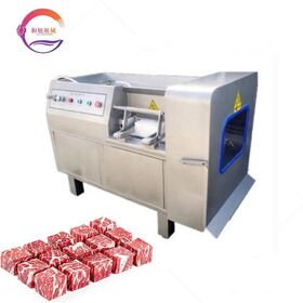 Automatic Electric Meat Cube Cutter Fish Dicer Cube Cut Goat Pork Meat Cutting  Machine Chicken Beef Slicer - China Meat Slicer, Meat Cube Cutter