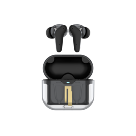 Headphone TWS ANC Peredam Kebisingan Aktif Terlaris, Bluetooth 5.3, dengan Casing Pengisi Daya Nirkabel