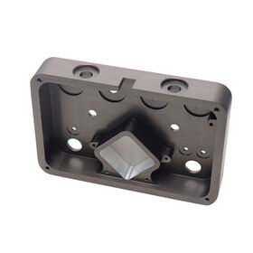 Elektrische Audio-Verstärkergehäuse aus Metall, kleines, eloxiertes Pedalgehäuse aus Aluminiumlegierung